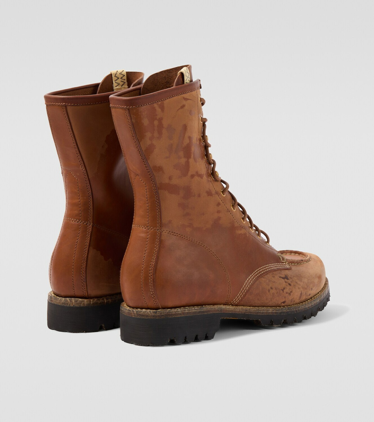 Visvim Scout Moc leather lace-up boots Visvim