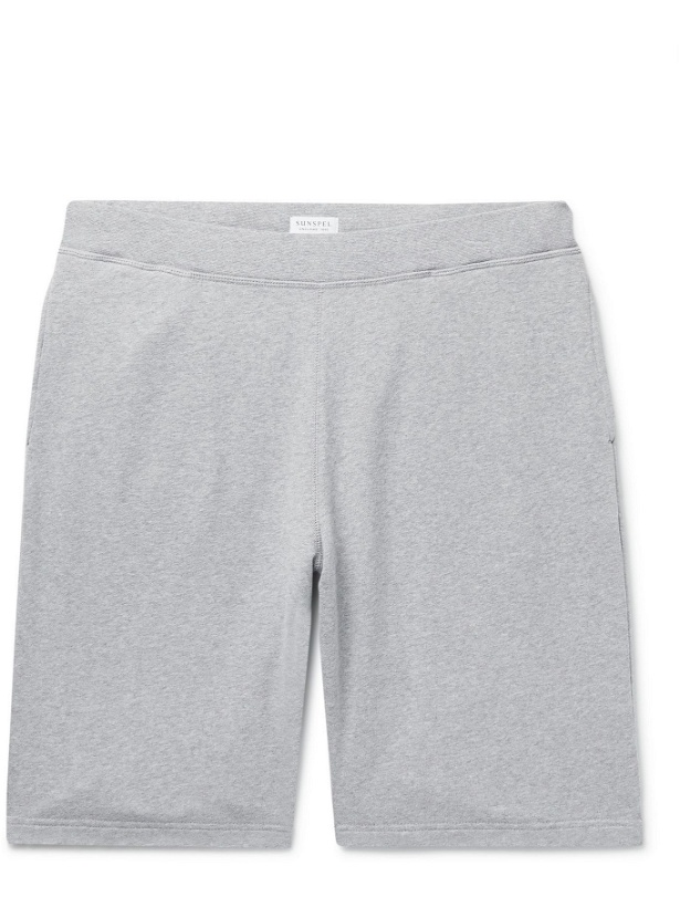 Photo: Sunspel - Cotton-Jersey Shorts - Gray