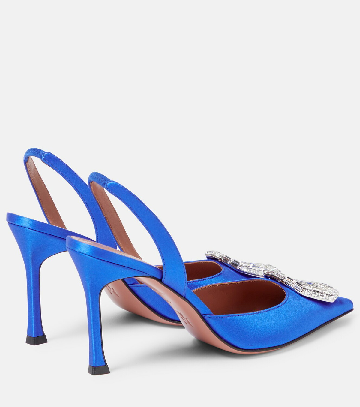 amina muaddi slingback
