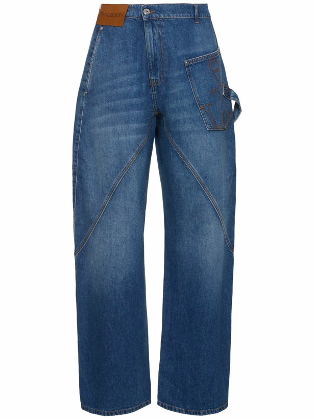 Photo: JW ANDERSON Twisted Denim Workwear Jeans