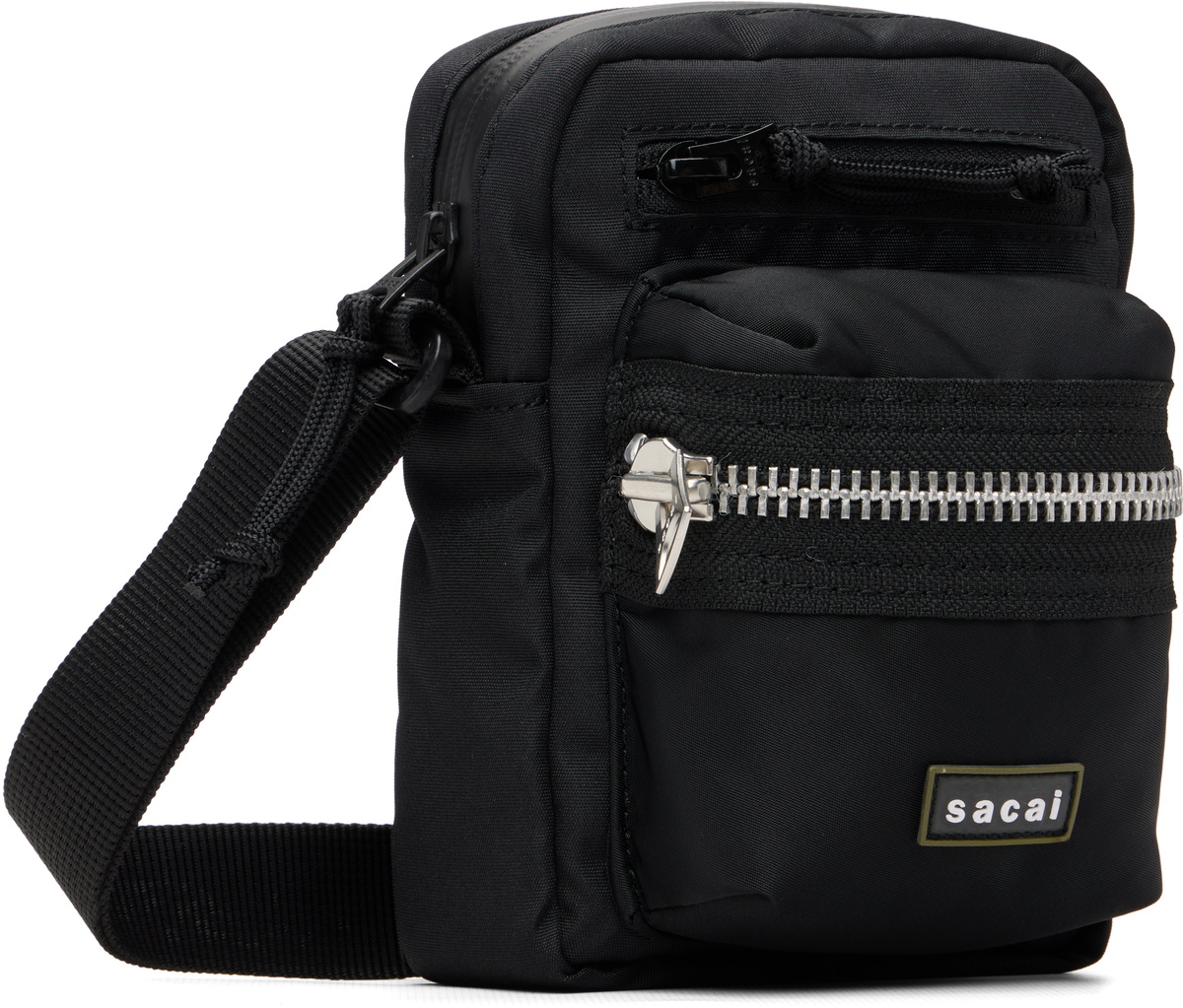 sacai Black Pocket Pouch