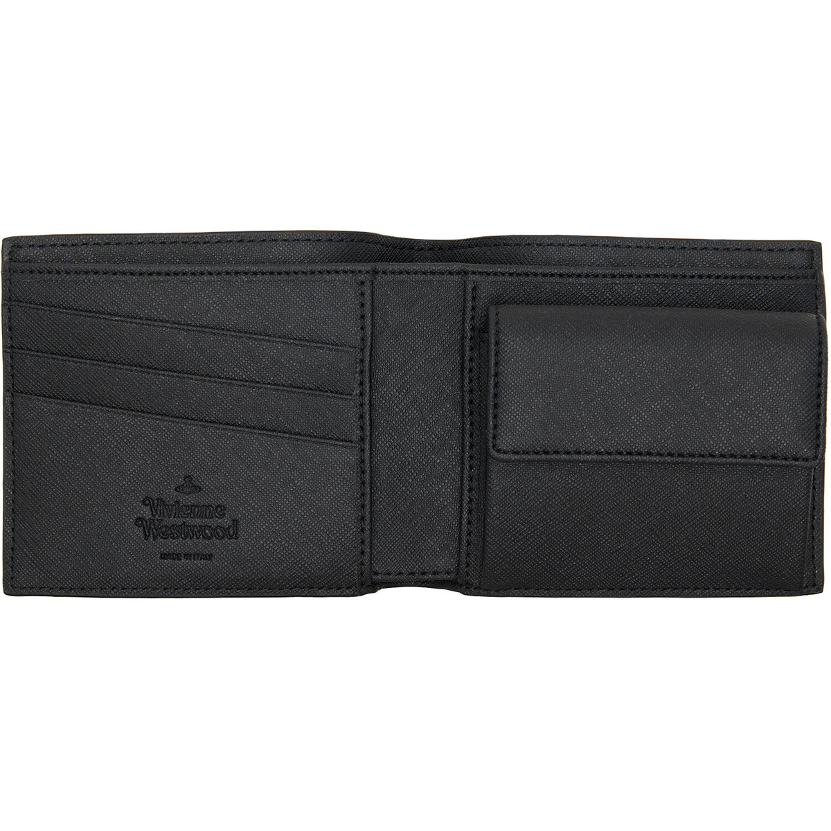 Vivienne Westwood Black Bifold Wallet