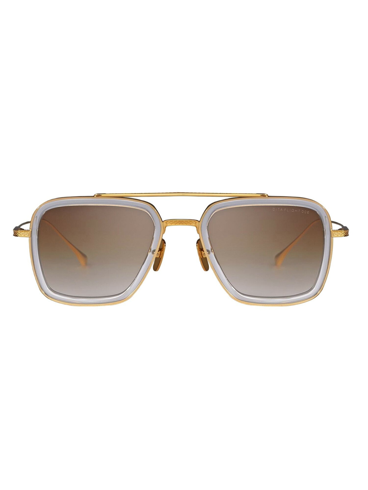 Dita 7806/L/CLR/GLD/52 FLIGHT.006 Sunglasses