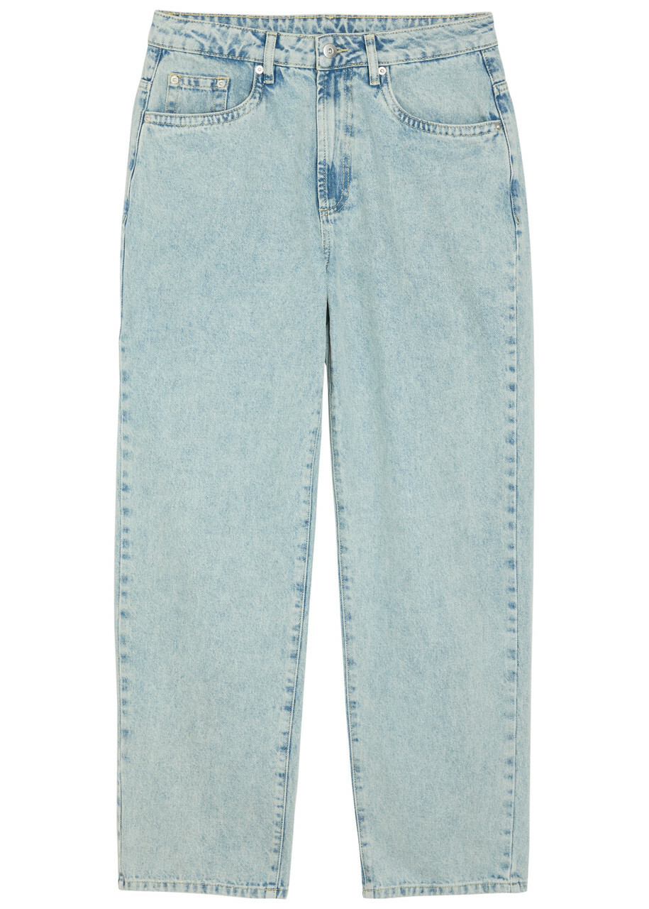 Mki Miyuki Zoku Classic Straight-leg Jeans Light Blue