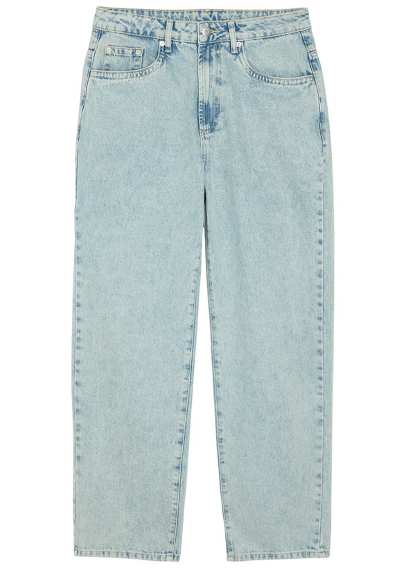 Photo: Mki Miyuki Zoku Classic Straight-leg Jeans Light Blue