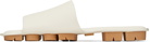Bottega Veneta Off-White Shore Sandals