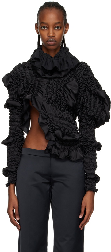 Photo: Feben SSENSE Exclusive Black Blouse