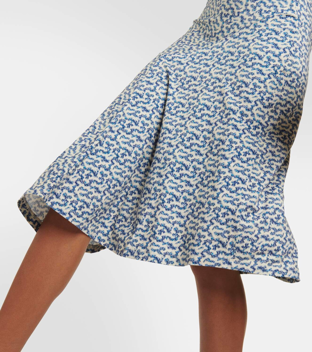 Marant Etoile Lania printed jersey midi dress Isabel Marant