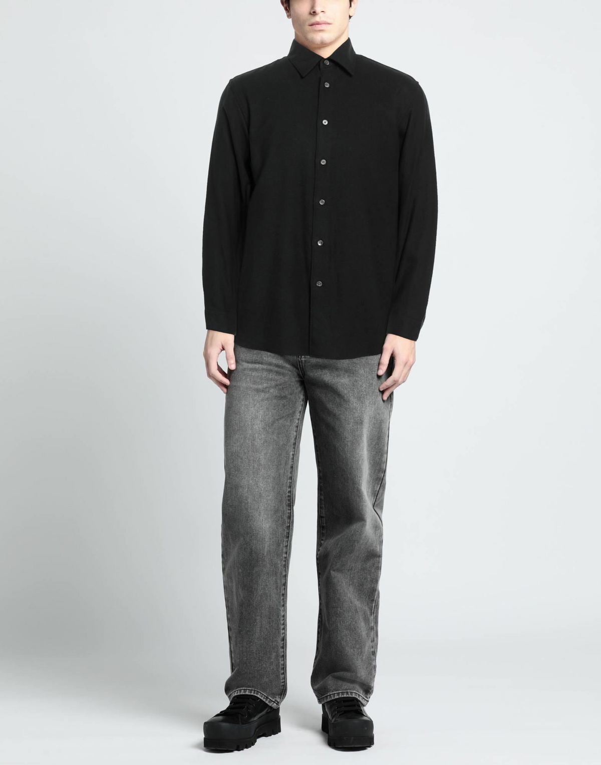 Theory Mens Shirt in Black