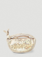 Disco Ball Cush Micro Handbag in Pink