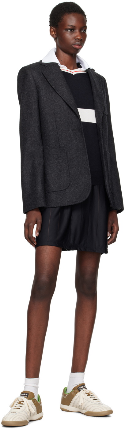 Wales Bonner Gray Iris Blazer