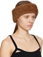 Jacquemus Brown Le Papier 'Le Bandeau Neve' Headband