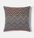 Missoni Timmy Zigzag wool cushion