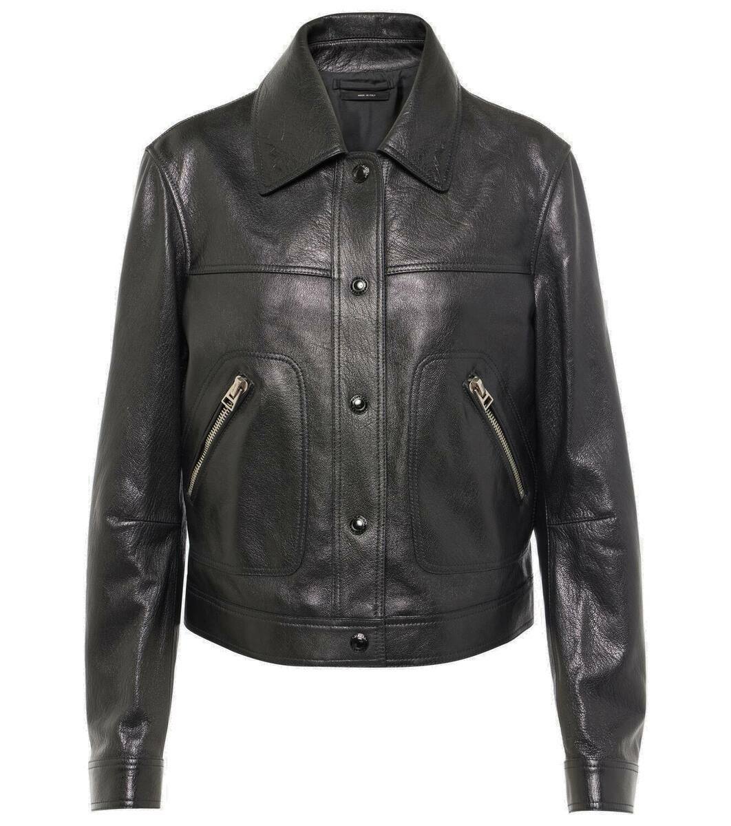 Tom Ford Cropped suede jacket TOM FORD