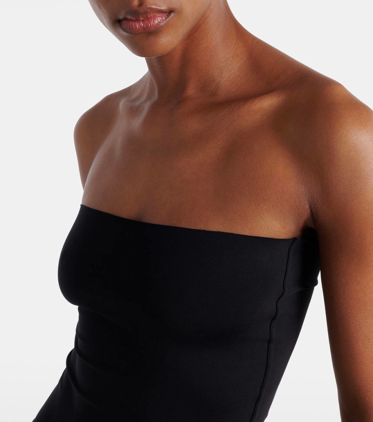 Eres Oda pleated bustier dress