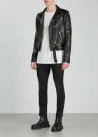 Replay Anbass Hyperflex Clouds Slim-leg Jeans Black