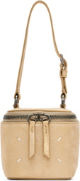 Maison Margiela Gold Leather Mini Box Bag