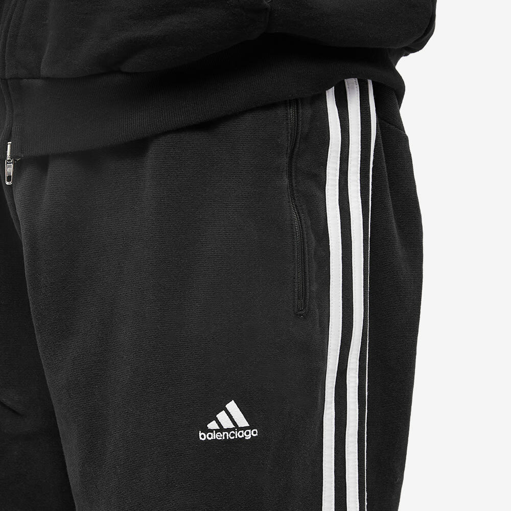 Balenciaga x Adidas Sweat Pant in Black/White Balenciaga