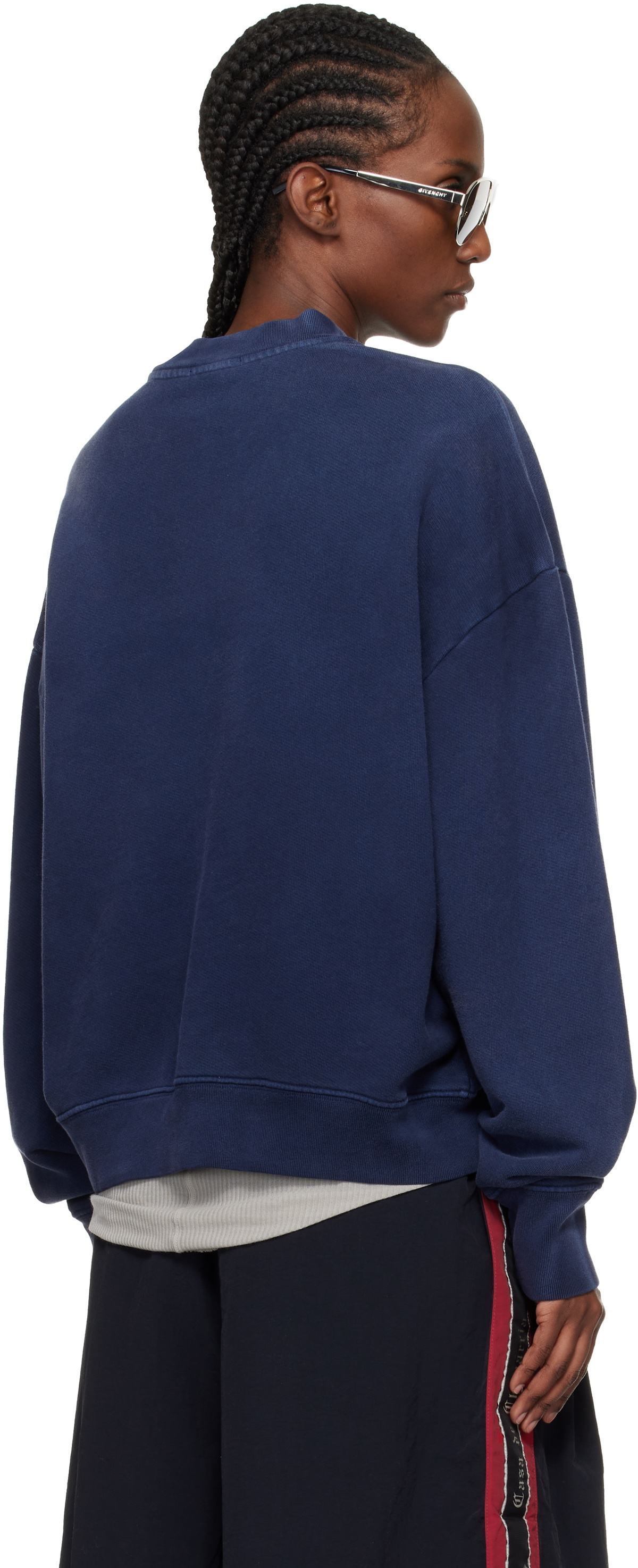WILLY CHAVARRIA Navy 'Chavarria Community Center' Standard Sweatshirt