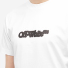 Off-White Men's Spray Arrow Slim T-Shirt in White/White