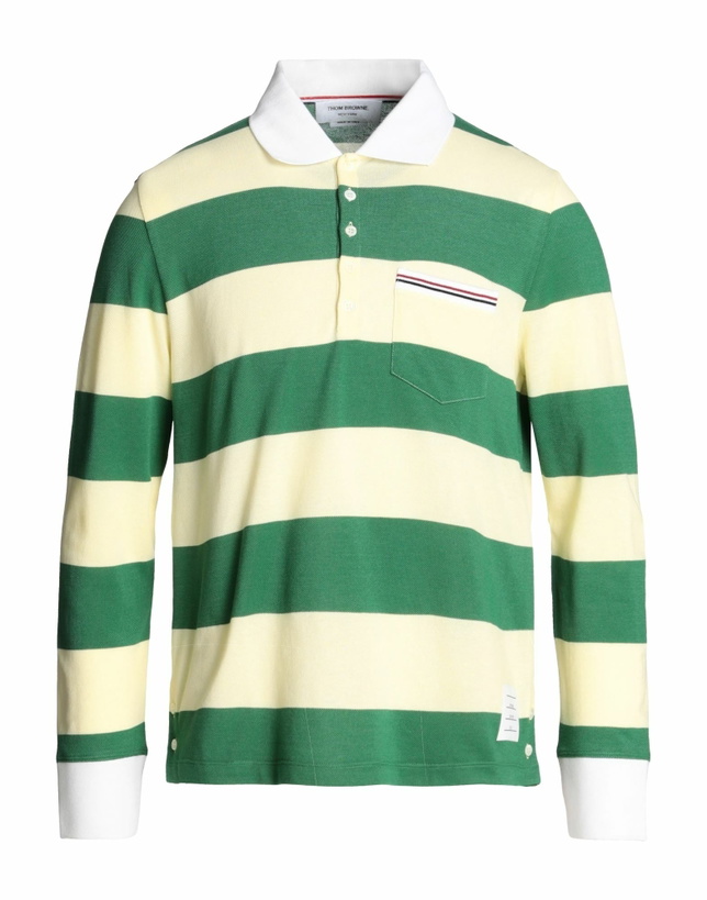 Photo: Thom Browne Mens Polo shirt in Green