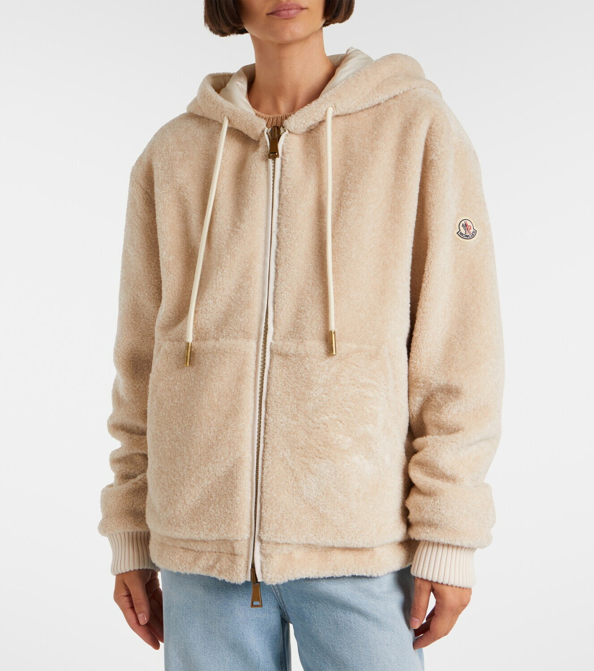 Moncler Terry zip-up hoodie