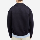 Róhe Men's Double-Faced Wool Jacket in Navy
