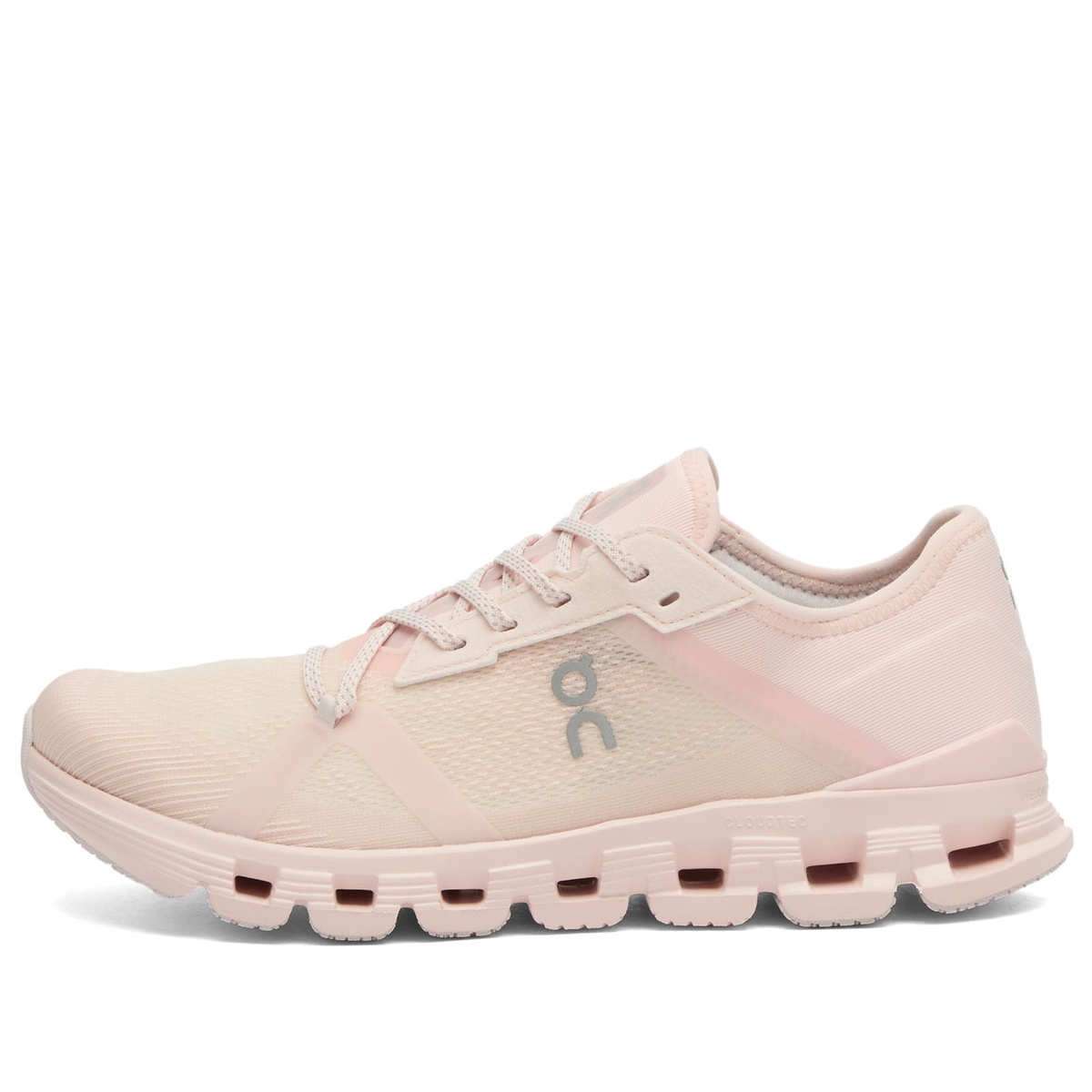 ON Women's Cloudx4 AD Sneaker in Salt/Lily
