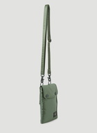 Tanker Travel Case Crossbody Bag in Khaki