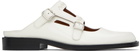 Marni White Bambi 3.0 Double Buckle Loafers