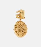 Dolce&Gabbana DG embellished clip-on earrings