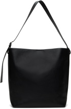 Jil Sander Black Square Belt Large Bag