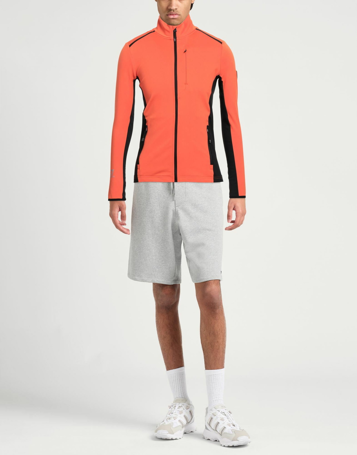 Ea7 Mens Jacket in Orange