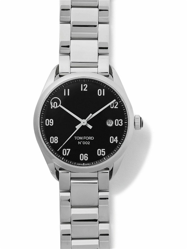 Photo: TOM FORD Timepieces - 002 40mm Automatic Stainless Steel Watch
