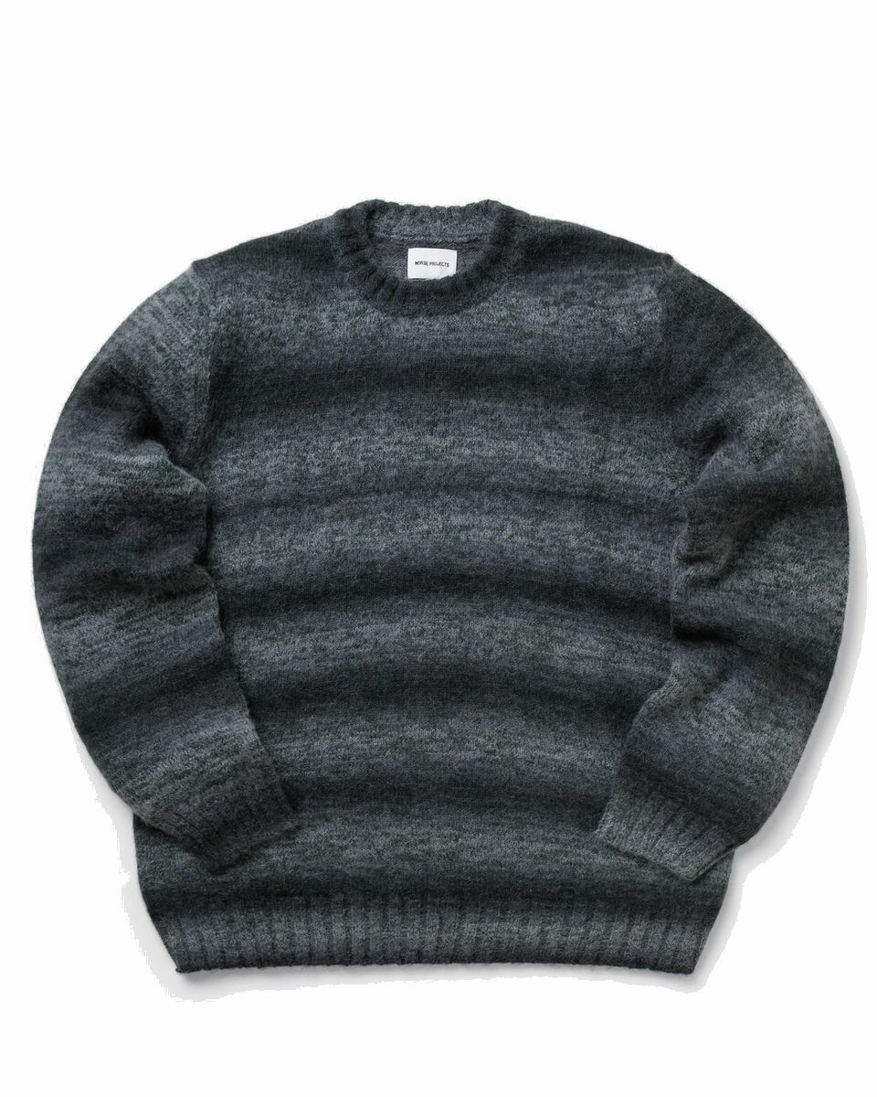 Photo: Norse Projects Sigfred Space Dye Grey - Mens - Pullovers