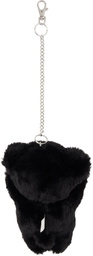 VAQUERA Black Teddy Bear Keychain