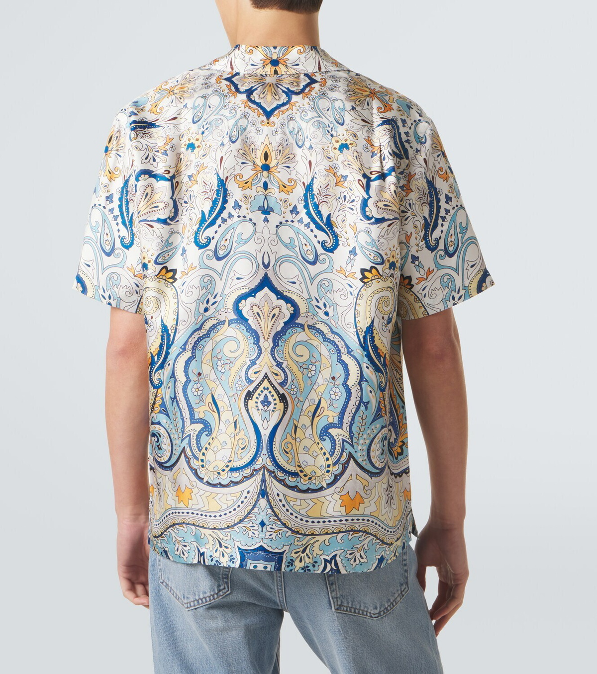 Orlebar Brown Maitan paisley silk shirt