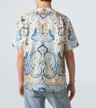 Orlebar Brown Maitan paisley silk shirt