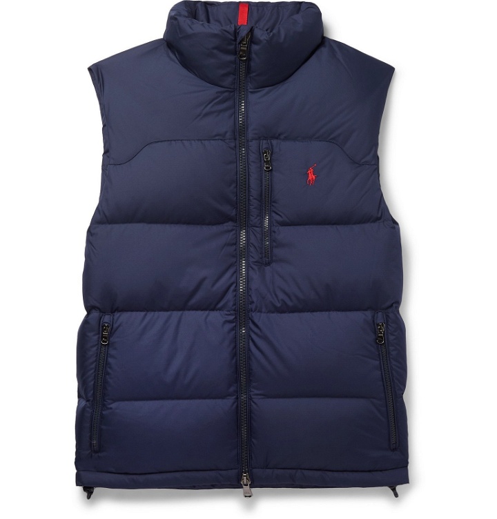 Photo: Polo Ralph Lauren - Quilted Shell Down Gilet - Blue