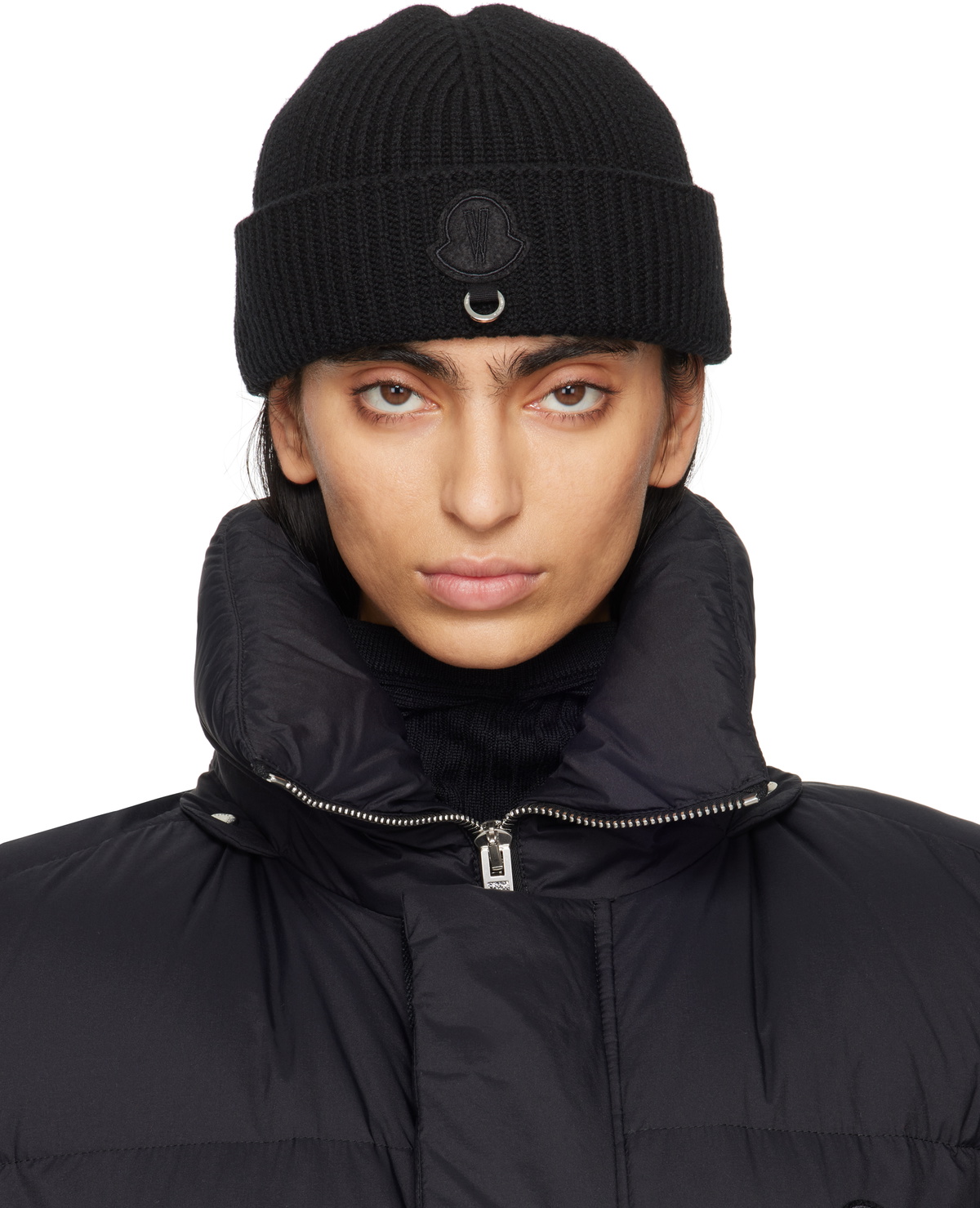 Moncler Genius 6 Moncler 1017 ALYX 9SM Black Beanie Moncler Genius