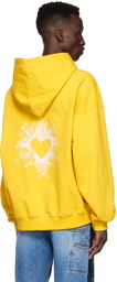 We11done Yellow Cotton Hoodie