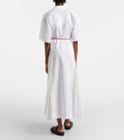Plan C Cotton-blend shirt dress
