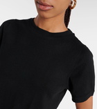 Extreme Cashmere Tina cotton and cashmere T-shirt