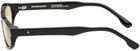 BONNIE CLYDE SSENSE Exclusive Black Roller Coaster Sunglasses