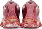 11 by Boris Bidjan Saberi Pink & Red Salomon Edition Bamba 5 Sneakers