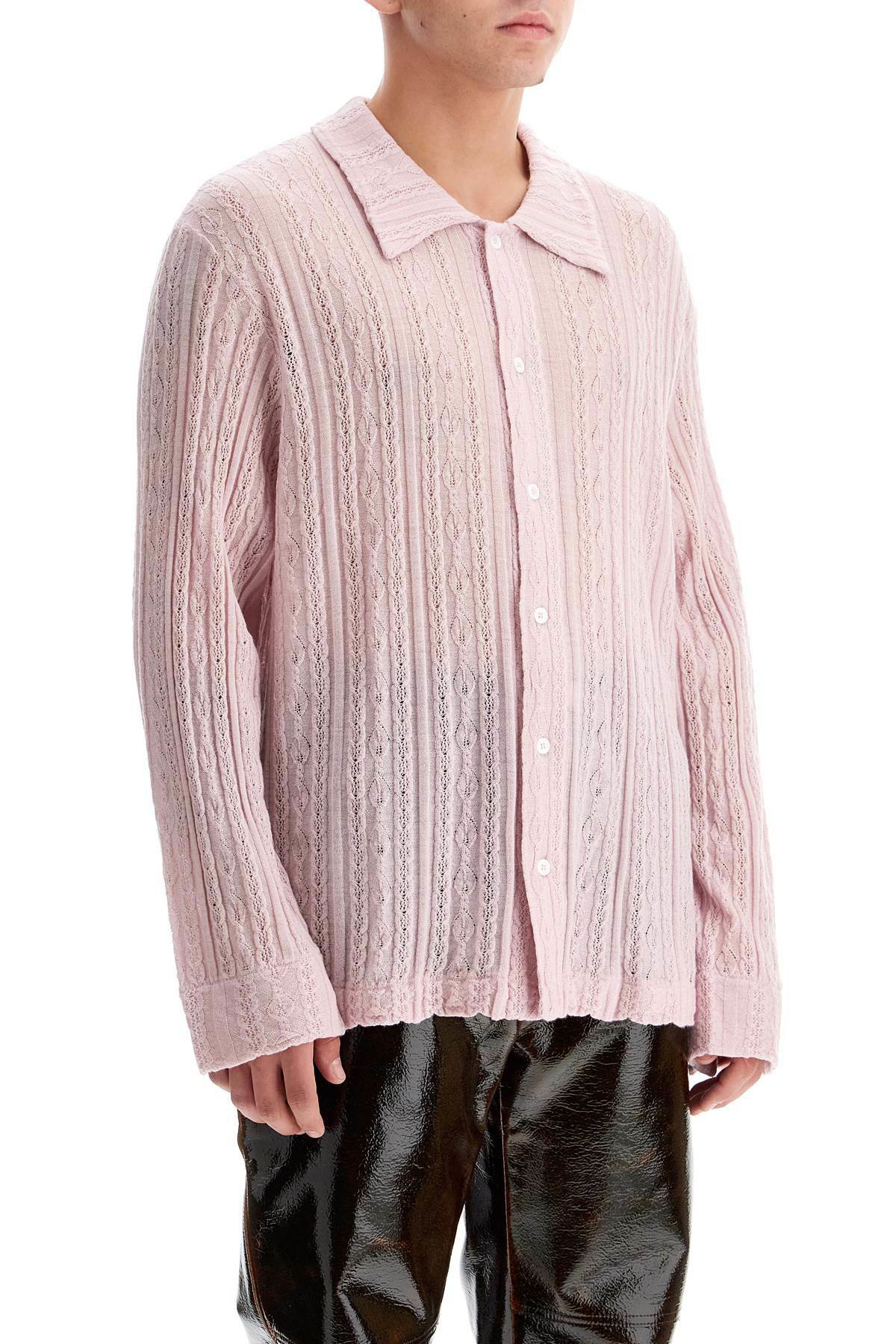 SEFR 'riku merino wool shirt Pink Séfr