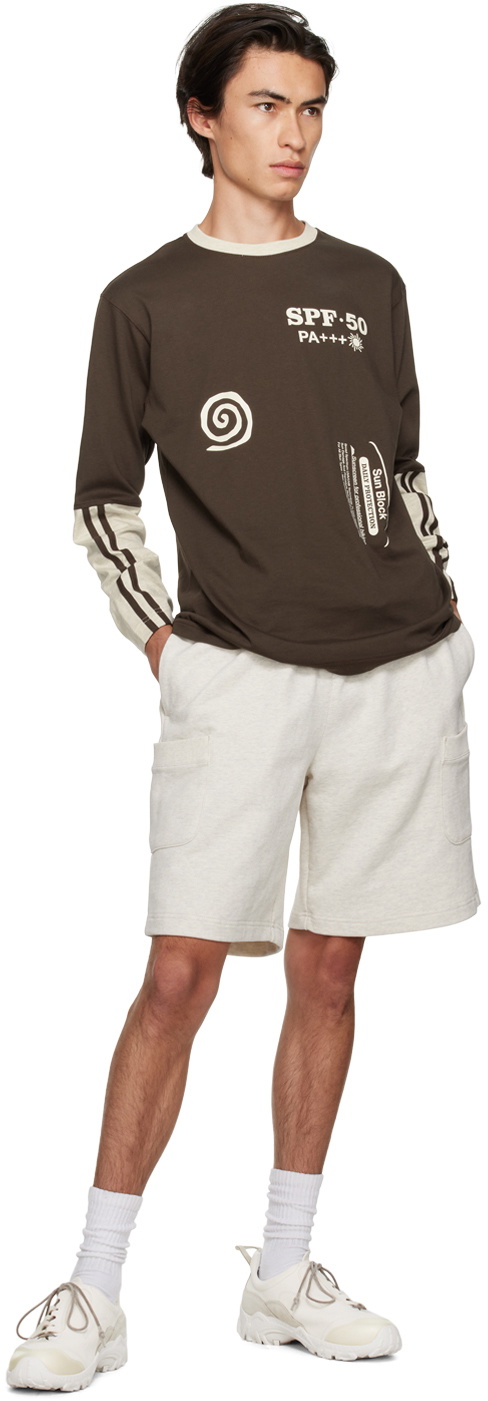 Kijun SSENSE Exclusive Brown Football T-Shirt