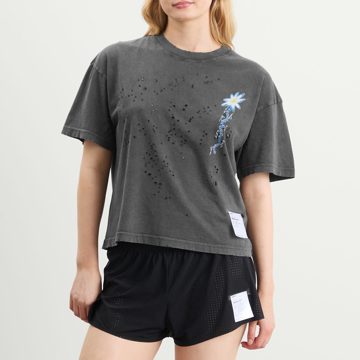 Satisfy Women's MothTech T-Shirt in Aged Black
