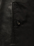 Rick Owens - Leather Blazer - Black