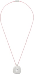 Sandy Liang Pink Purse Necklace